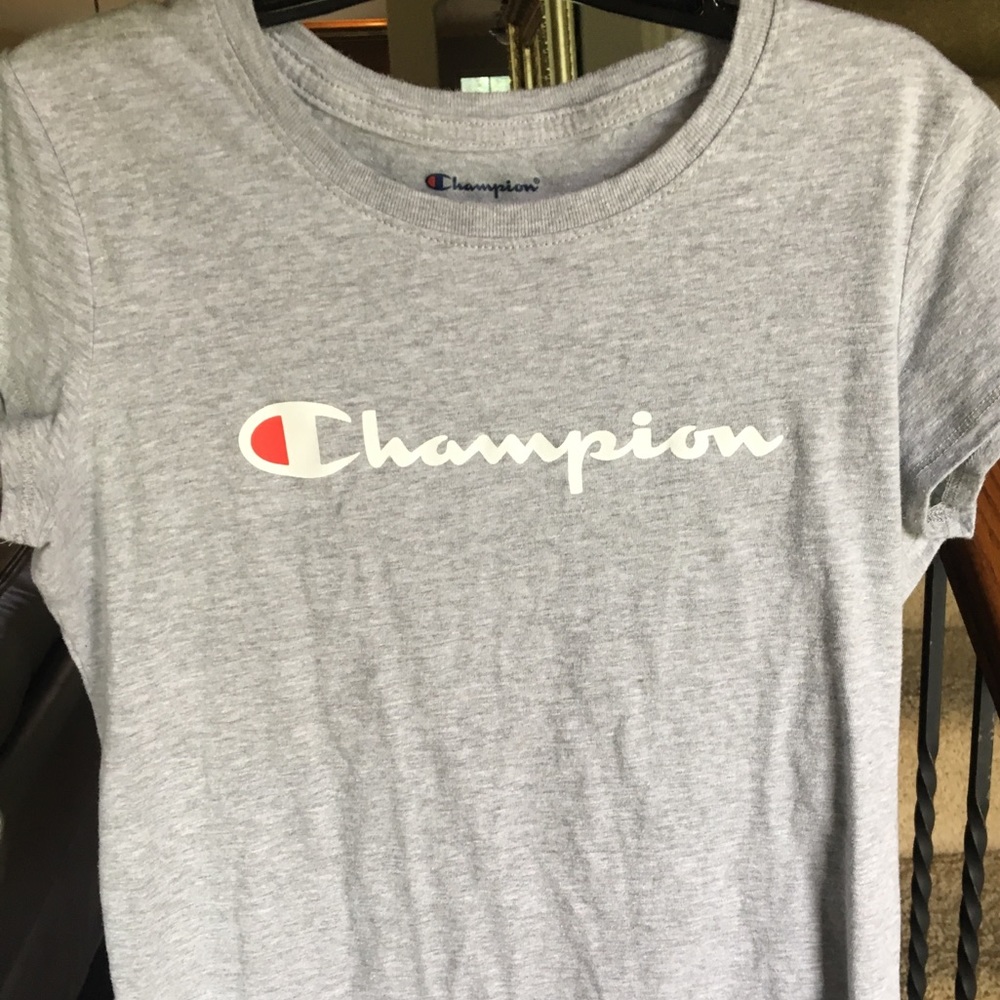 Youth large champion shirt